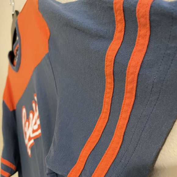 *SOLD* Vintage Guess Jeans USA Orange/Blue Size L/XL Tee Shirt *Made In USA - Picture 5 of 9